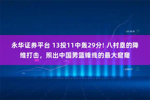 永华证券平台 13投11中轰29分! 八村塁的降维打击，照出中国男篮锋线的最大窟窿